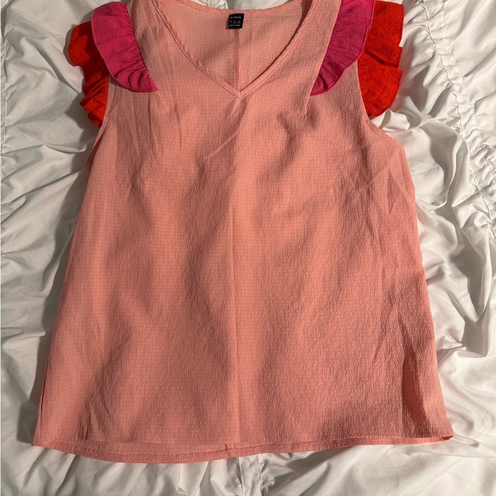 10 Items for $20: SHEIN Coral Textured Top
